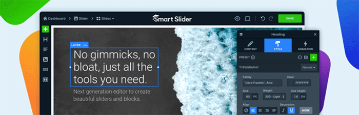 Smart Slider 3 - 高機能で使いやすいコンテンツスライダーのプラグイン